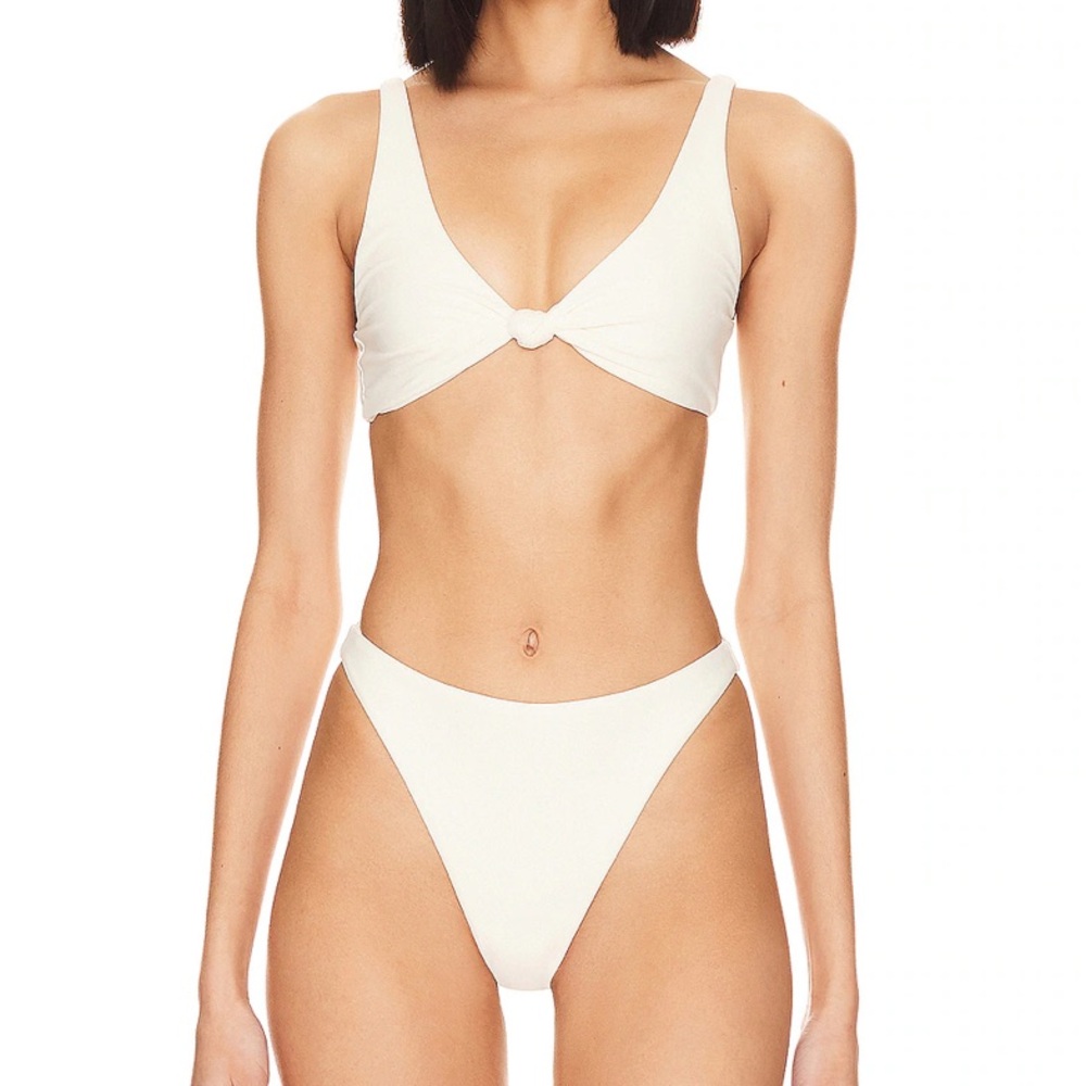 Tularosa Claudia Top and Solange Bottom in Ivory 🤍👙